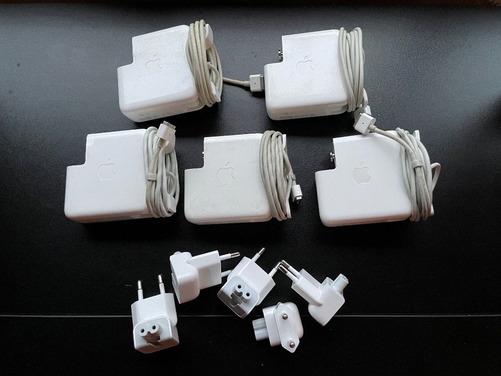 5x Origineel Apple Magsafe 1 lader 60W T-Tip voor MacBook, Computers en Software, Gebruikt, Minder dan 4 GB, 13 inch, Ophalen of Verzenden