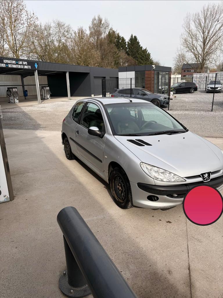 Peugeot 206 grise, Autos, Achat, Boîte manuelle, Autres couleurs, Particulier