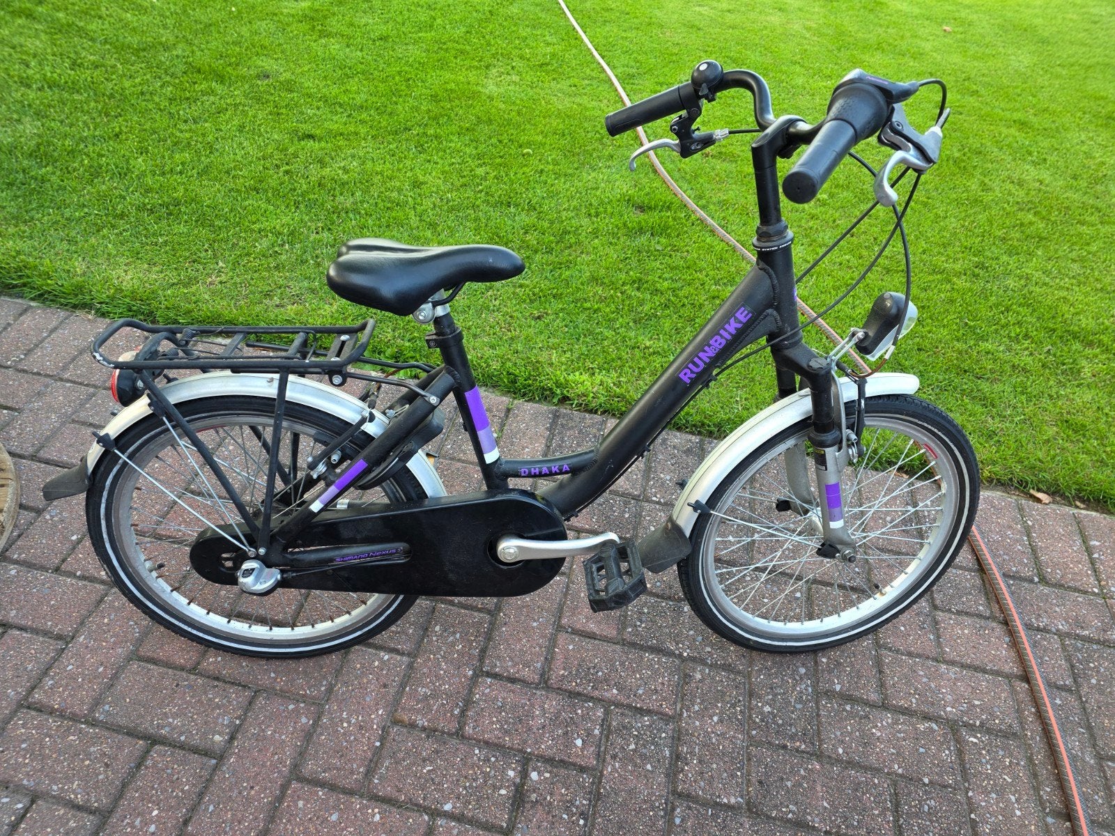 Kinderfiets 20 inch, Ophalen