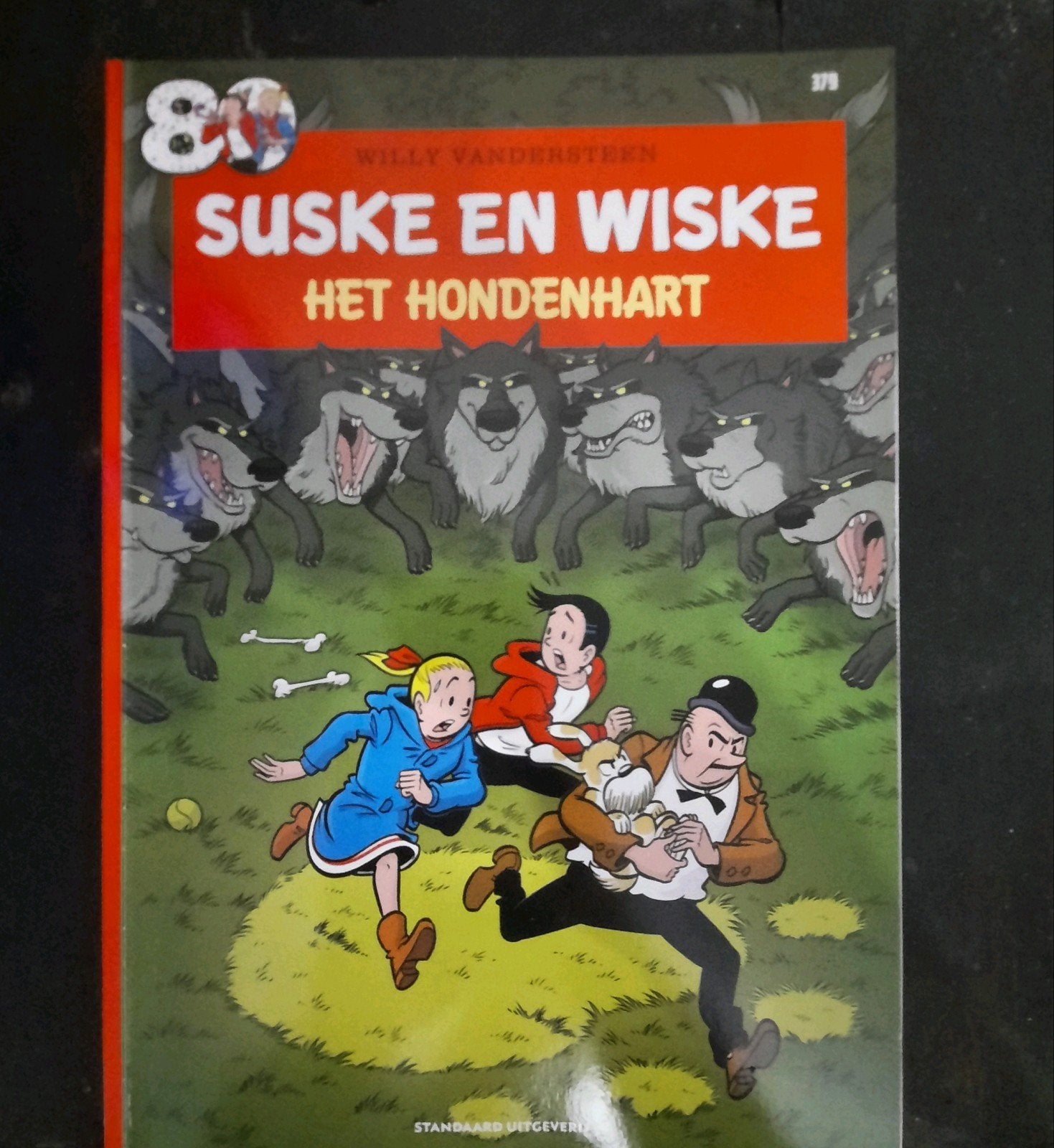Strip Suske en Wiske Willy Vandersteen - Het hondenhart, Boeken, Stripverhalen, Zo goed als nieuw, Ophalen of Verzenden