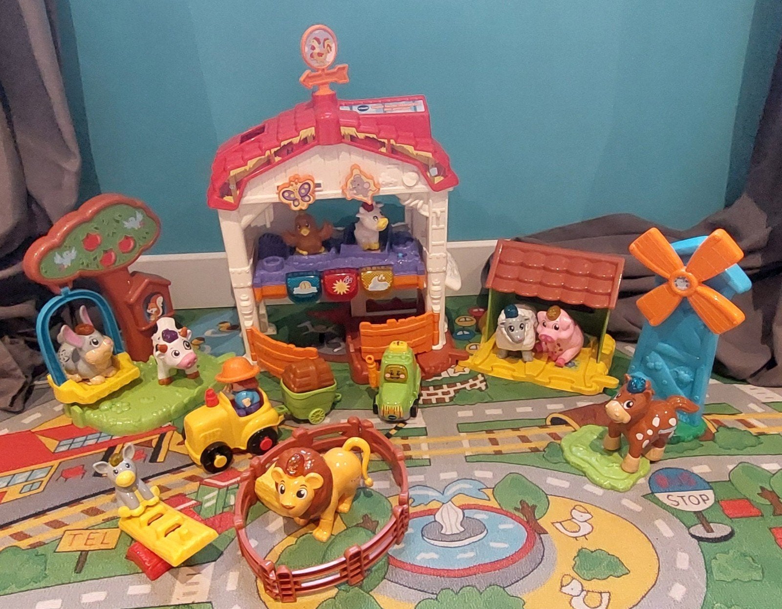 VTech-TutTutAnimo, Super Ferme Interactive des Animaux, Enlèvement, Comme neuf, 2 à 4 ans