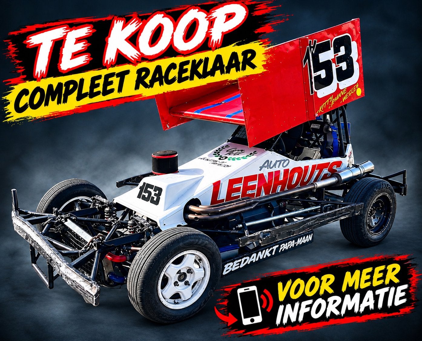 Stockcar F2 RCE compleet raceklaar te koop, Autos : Divers