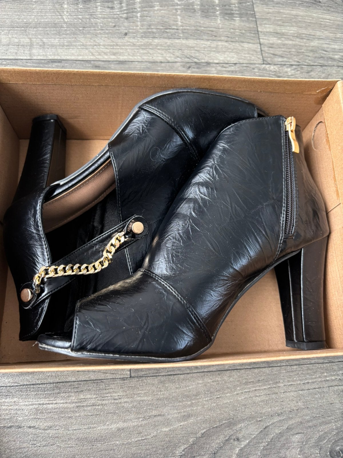 Chaussures a talons femme, Chaussures à haut talons, Comme neuf, Noir, Envoi