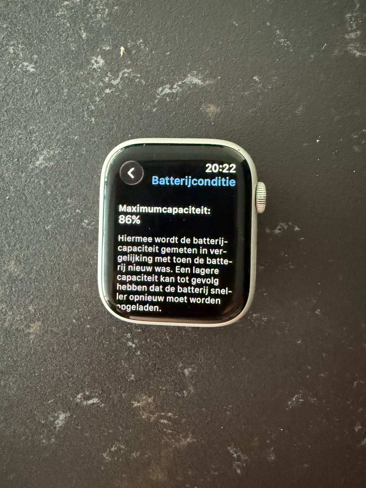 Apple iWatch serie 8 45mm, IOS, Ophalen of Verzenden, Zo goed als nieuw, Waterdicht