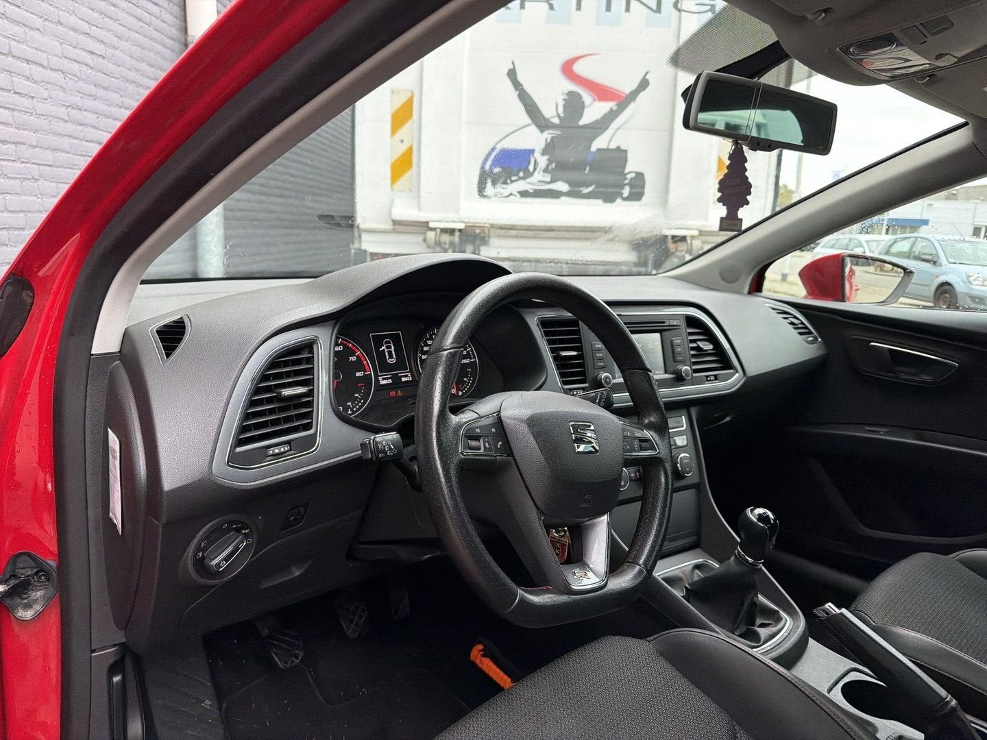 Seat Leon 1.4 TSI FR, Auto's, 90 kW, Zwart, Leon, Bedrijf