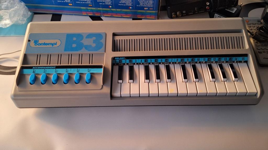 Bontempi keyboard, Ophalen