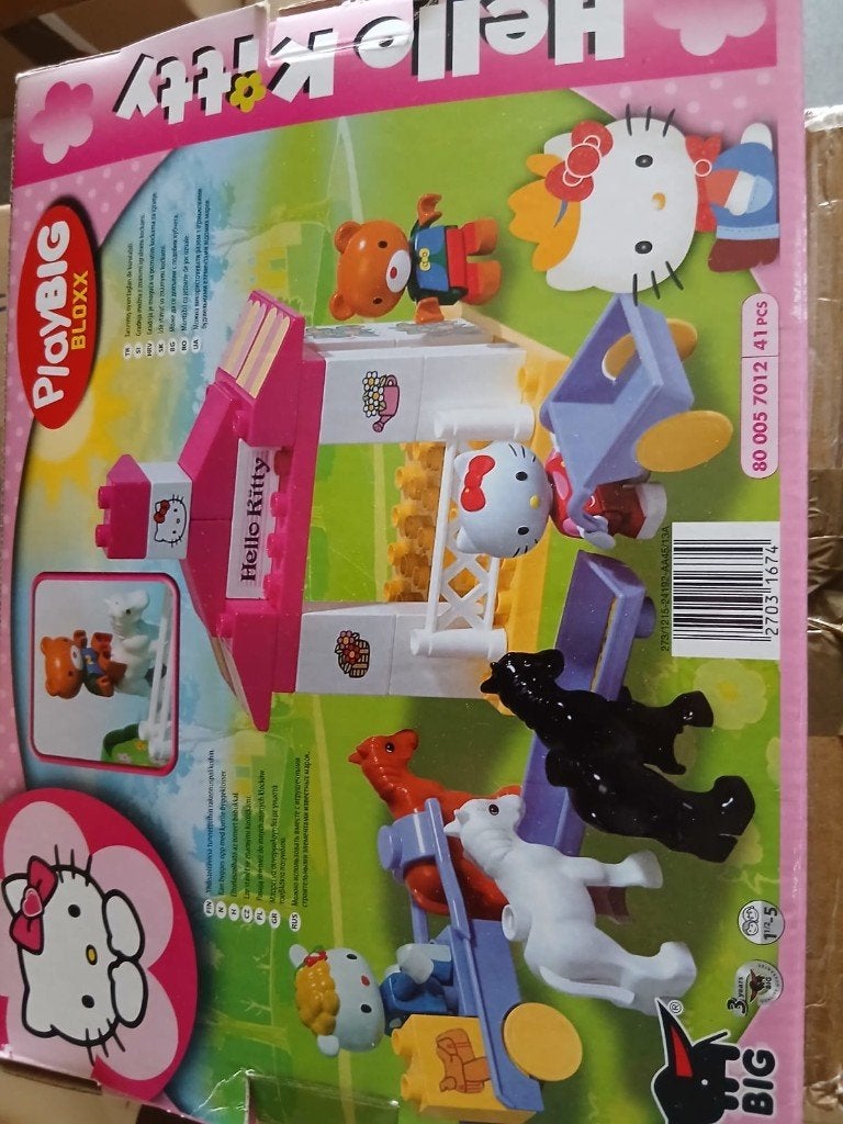 Hello kitty playbig bloxx, Kinderen en Baby's, Ophalen, Gebruikt, Overige merken