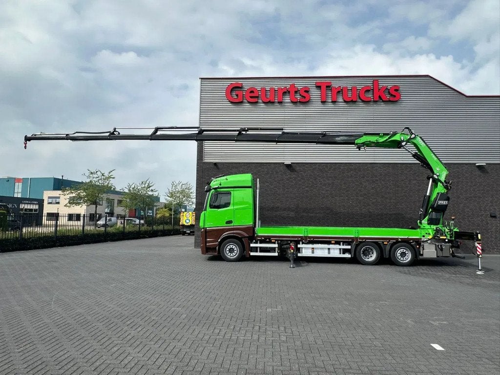 Mercedes-Benz Actros 2545 6X2 OPENLAADBAK MET FASSI F545RA.2, Autos, Camions, Achat, Euro 6, Electronic Stability Program (ESP)