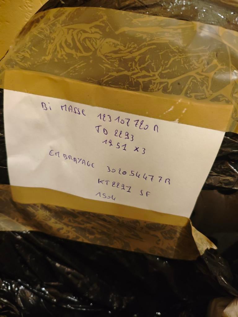 embrayage, Enlèvement