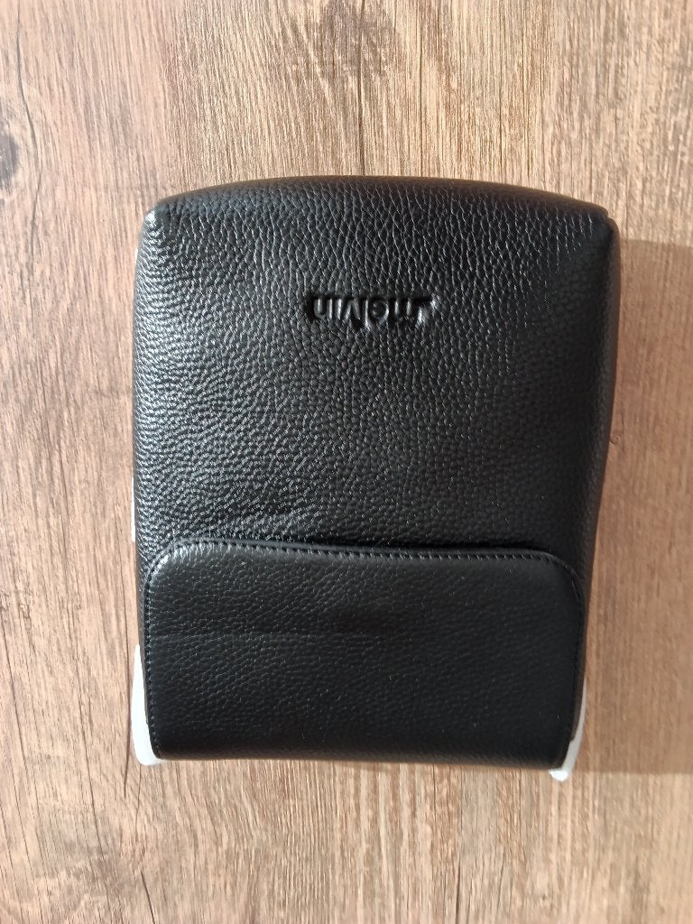 Lederen crossbody, Overige merken, Zwart, Nieuw, Ophalen of Verzenden