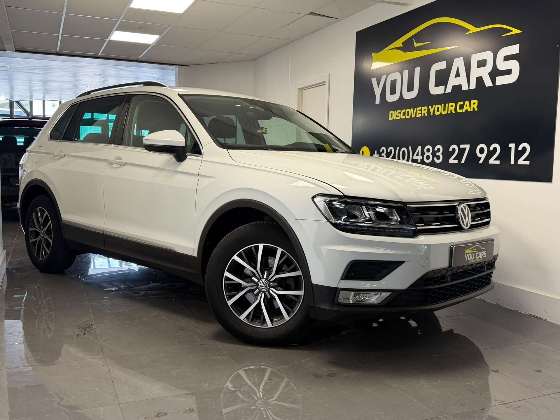 Volkswagen Tiguan Tiguan 1.4 TSI Comfortline BMT, Auto's, Volkswagen, Dealer onderhouden, Stof, Gebruikt, Wit