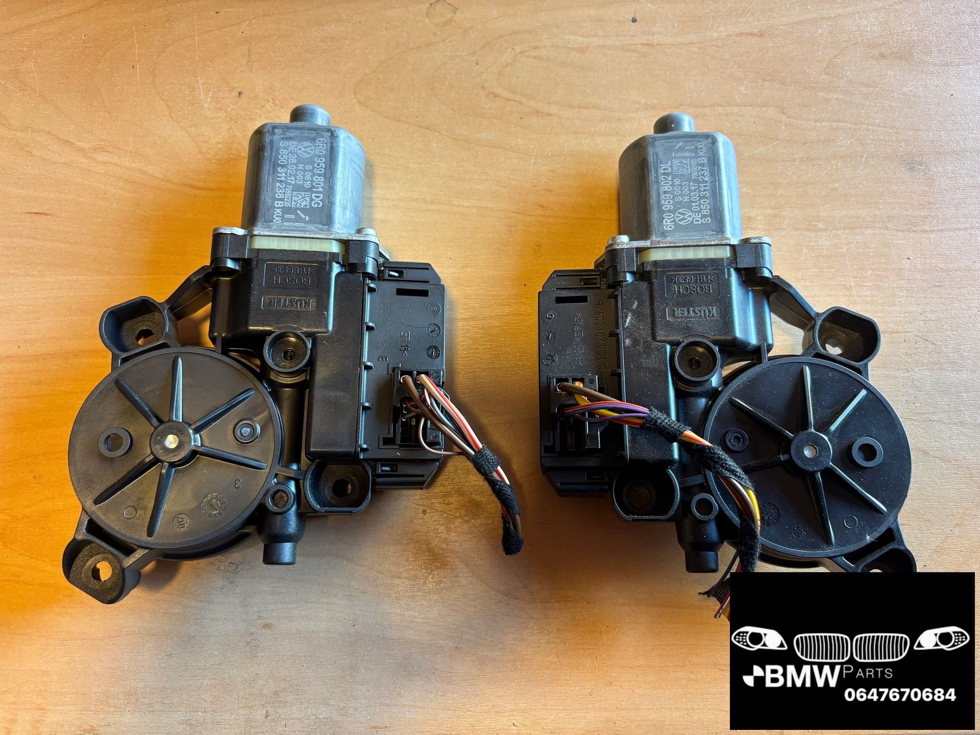 Raammotor links rechts VW Polo 6C, Volkswagen, -, Origine de la pièce connue, Utilisé
