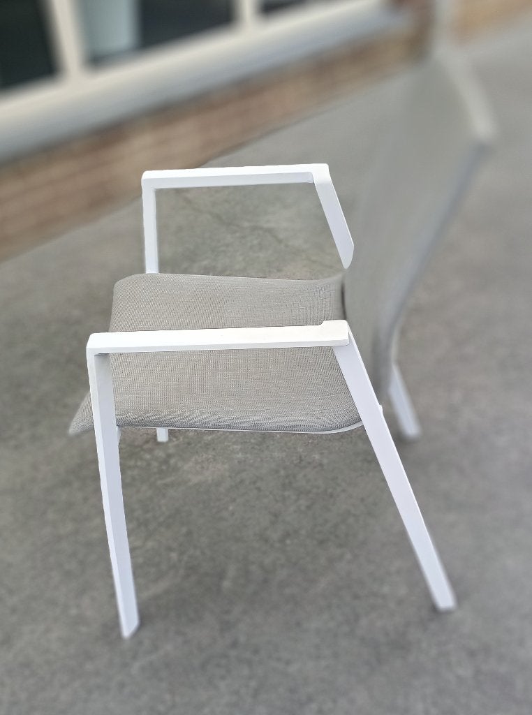 tuinstoelen, Tuin en Terras, Tuinstoelen, Ophalen, Zo goed als nieuw, Aluminium, Stapelbaar
