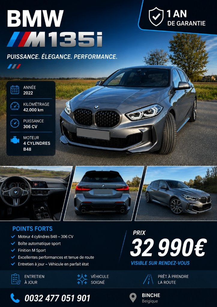 Bmw M135i, Auto's, Automaat, 1 Reeks, Euro 6, Berline