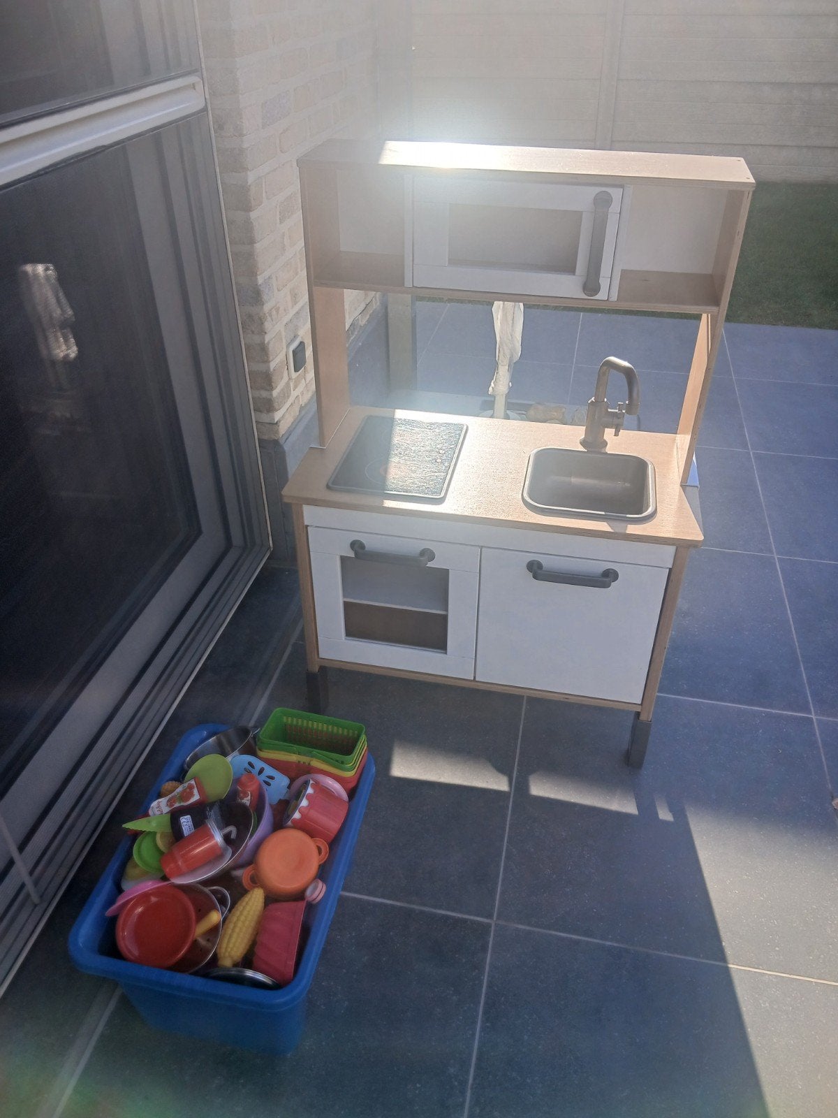 speelgoedkeukentje, Ophalen, Gebruikt, Hout, Speelkeuken