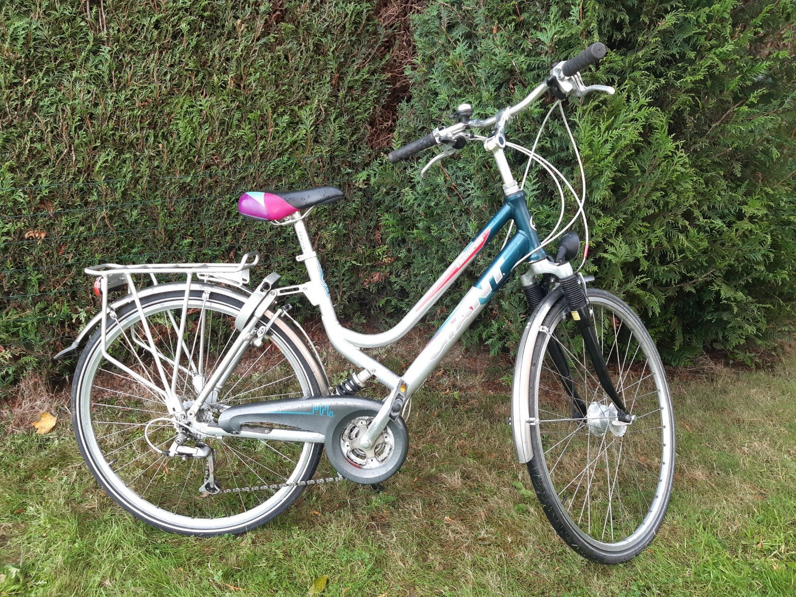 Giant  maat 50, Fietsen en Brommers, Fietsen | Dames | Sportfietsen en Toerfietsen, Ophalen, 28 inch, Gebruikt, Velgrem