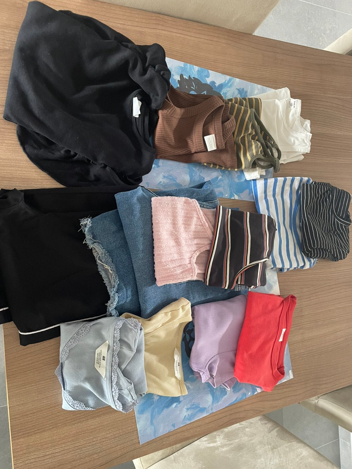Kledingpakket/tiener – diverse tops en broekjes, Ophalen of Verzenden, Zo goed als nieuw, Maat 140