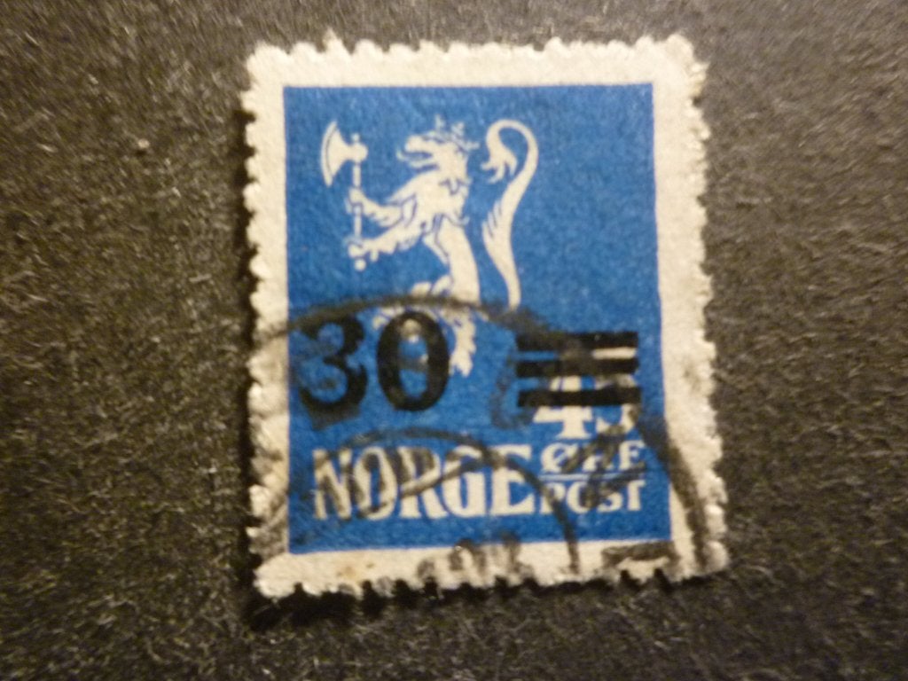 Noorwegen/Norvège 1927 Mi 134(o) Gestempeld/Oblitéré, Verzenden, Noorwegen