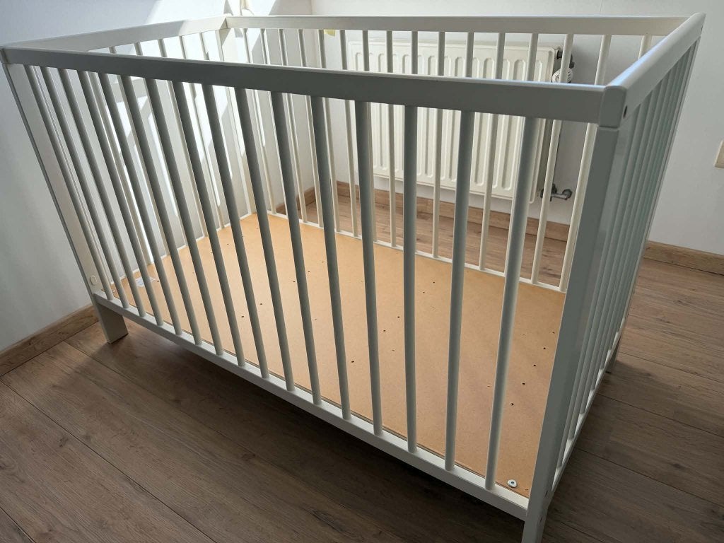 Babybed, Ophalen, Zo goed als nieuw, Minder dan 140 cm, Minder dan 70 cm
