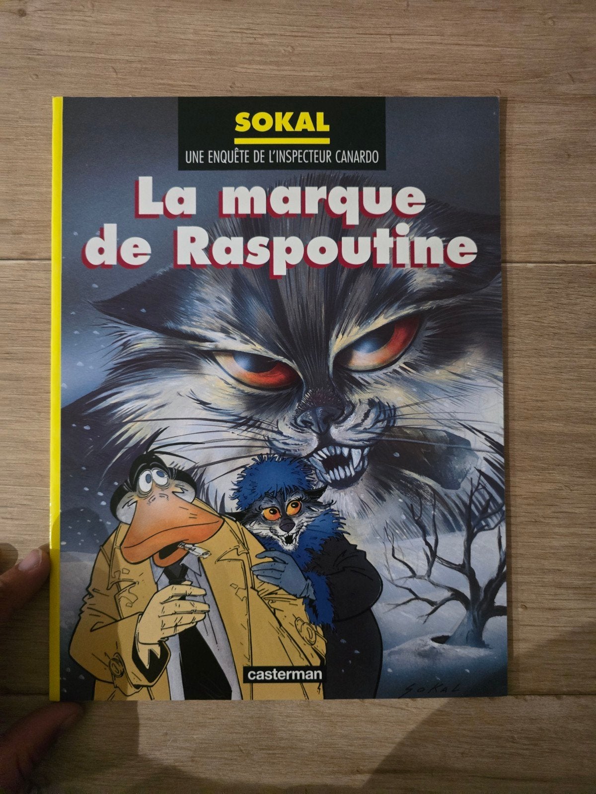 BD Canardo — het merk van Rasputin — Sokal — Casterman — R, Ophalen of Verzenden