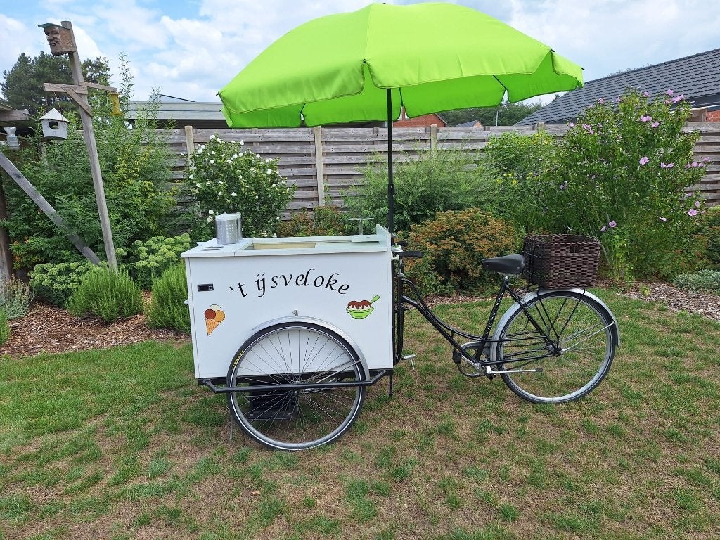 Zelfgebouwde ijsfiets - Ideaal voor ijszaak of evenement, Ophalen, Gebruikt, Overige merken