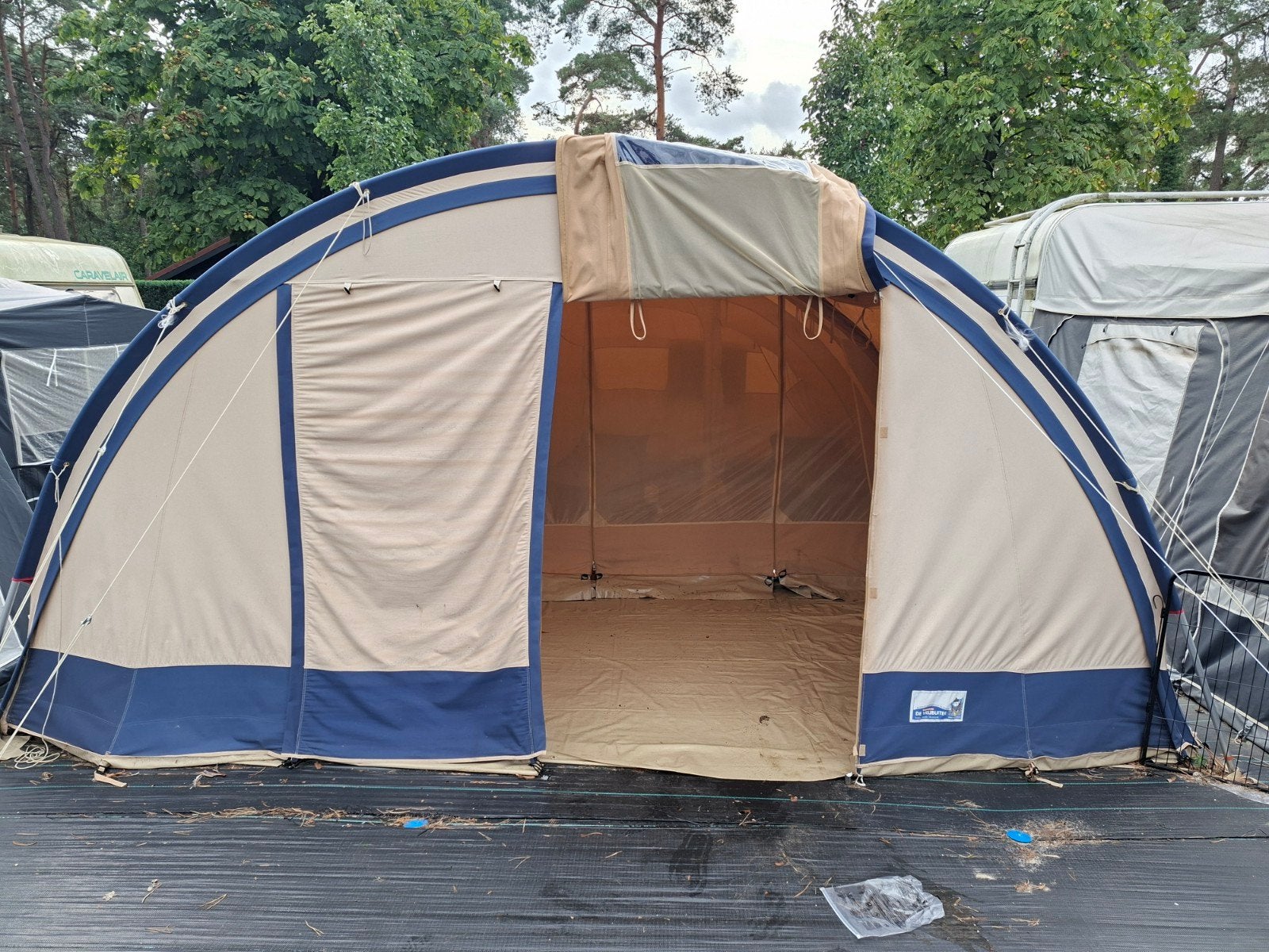 vrijbuiter cleveland tunneltent voor 6 personen, Caravans en Kamperen, Ophalen, Gebruikt, Meer dan 6