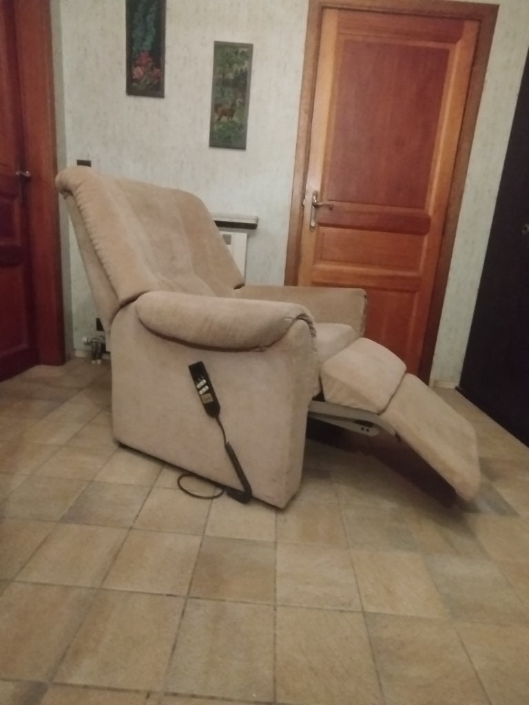 Fauteuil inclinable électrique, Enlèvement