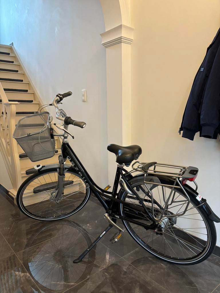 Gazelle damesfiets, Ophalen, 53 tot 56 cm, Versnellingen, Zo goed als nieuw
