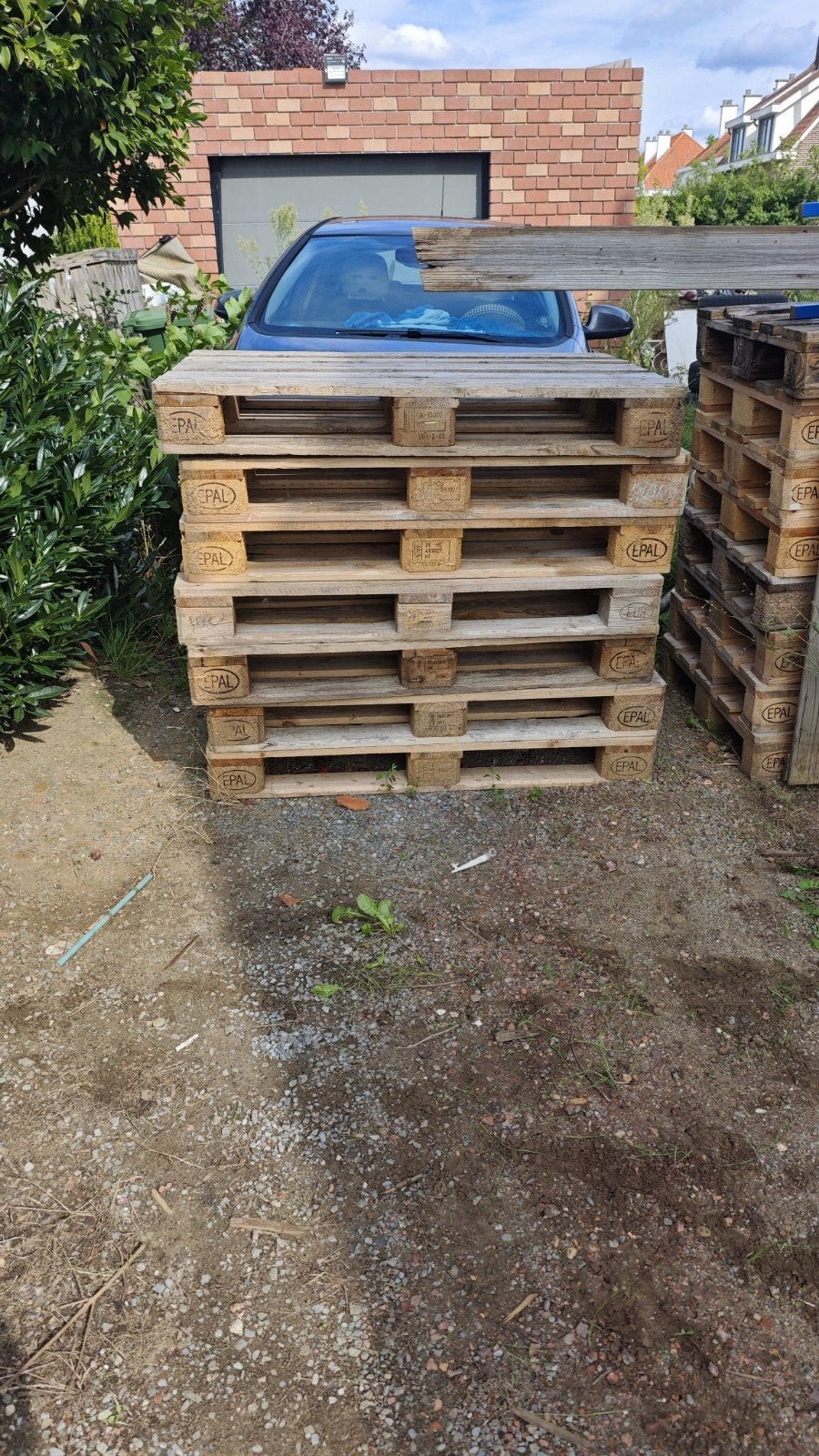 europallets, Doe-het-zelf en Bouw, Ophalen