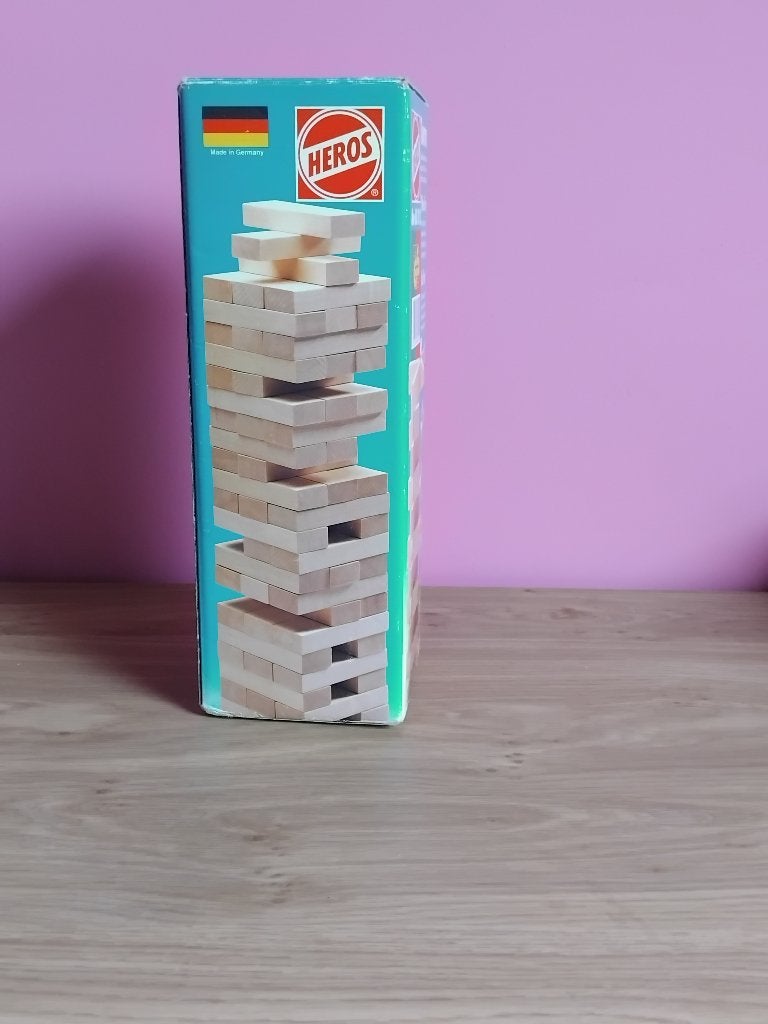 Originele Jenga - Klassiek Stapelspel (Compleet), Hobby en Vrije tijd, Ophalen, Gebruikt