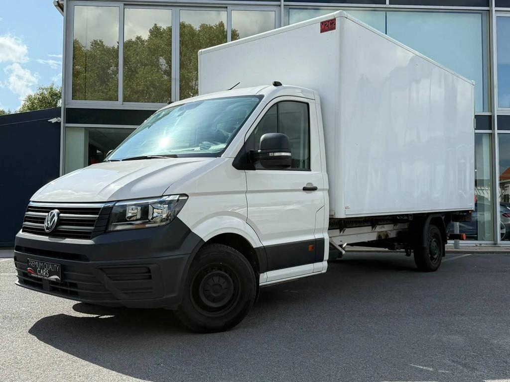 Volkswagen Crafter LAADBRUG / CARPLAY / CRUISECONTROL / AIRC, Auto's, Stof, Gebruikt, 4 cilinders, Volkswagen