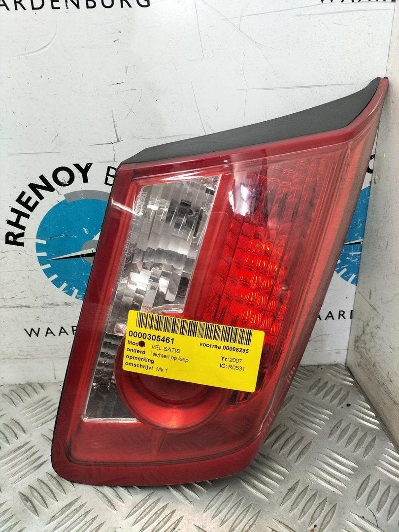 RENAULT VEL SATIS ACHTERLICHT L 2007, Ophalen of Verzenden, Gebruikt, Stiba lid