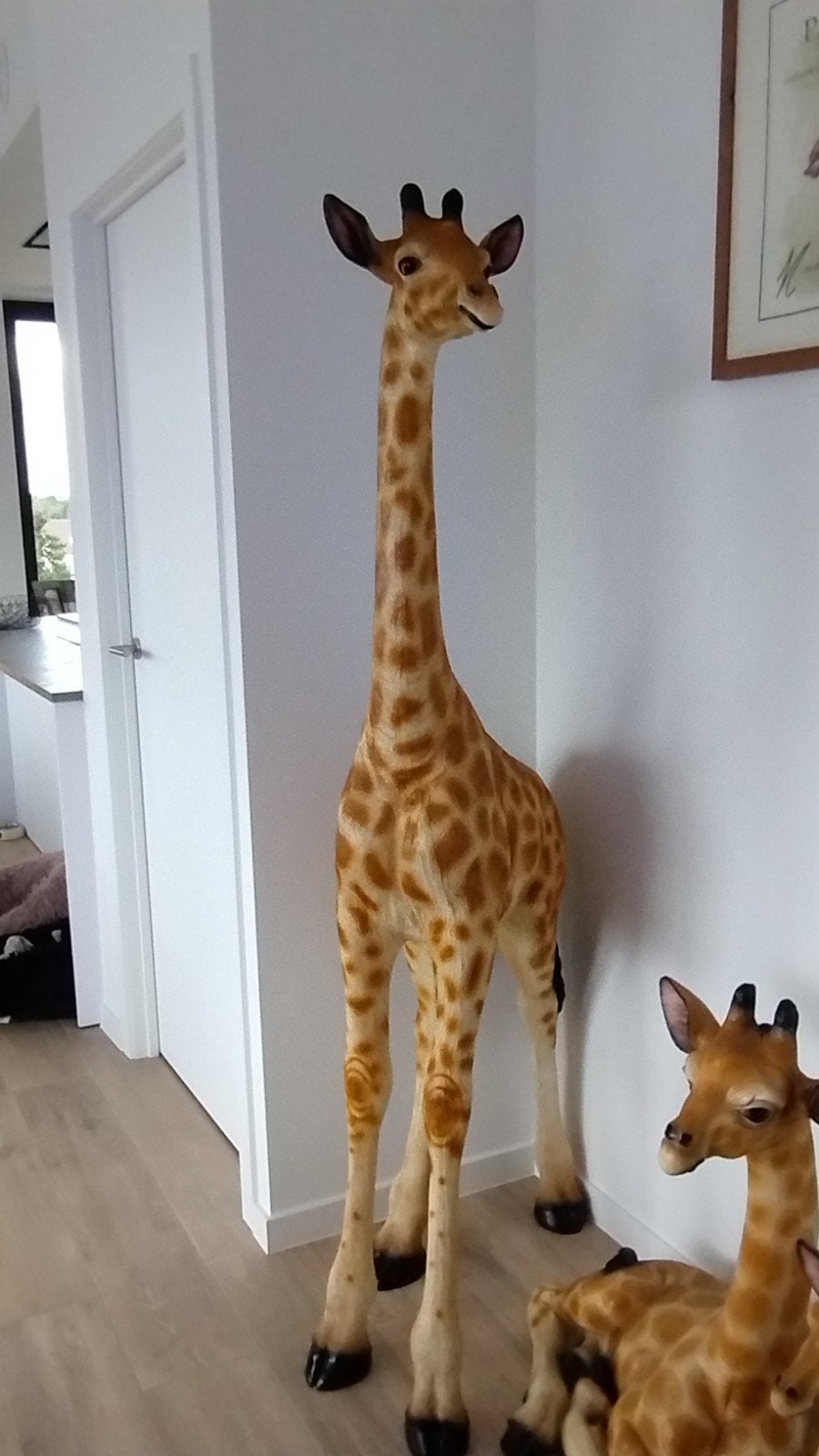 trio van bijna levensechte giraffen, Ophalen, Nieuw, Dier