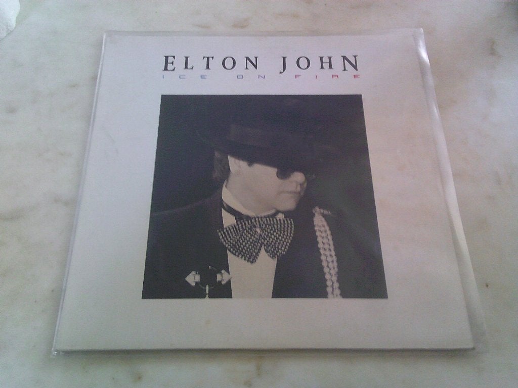 elton john, Ophalen of Verzenden, Gebruikt, LP
