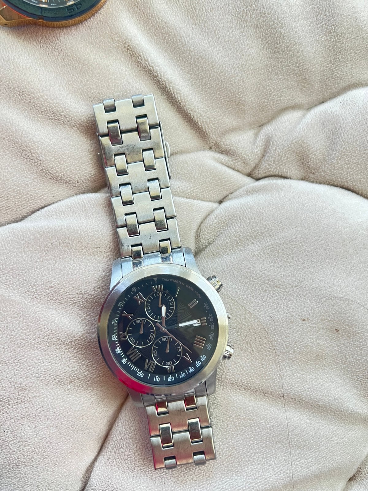Merk horloges ( Guess, Maserati, Mercedes,…), Handtassen en Accessoires, Horloges | Heren, Overige merken, Leer, Polshorloge, Ophalen of Verzenden