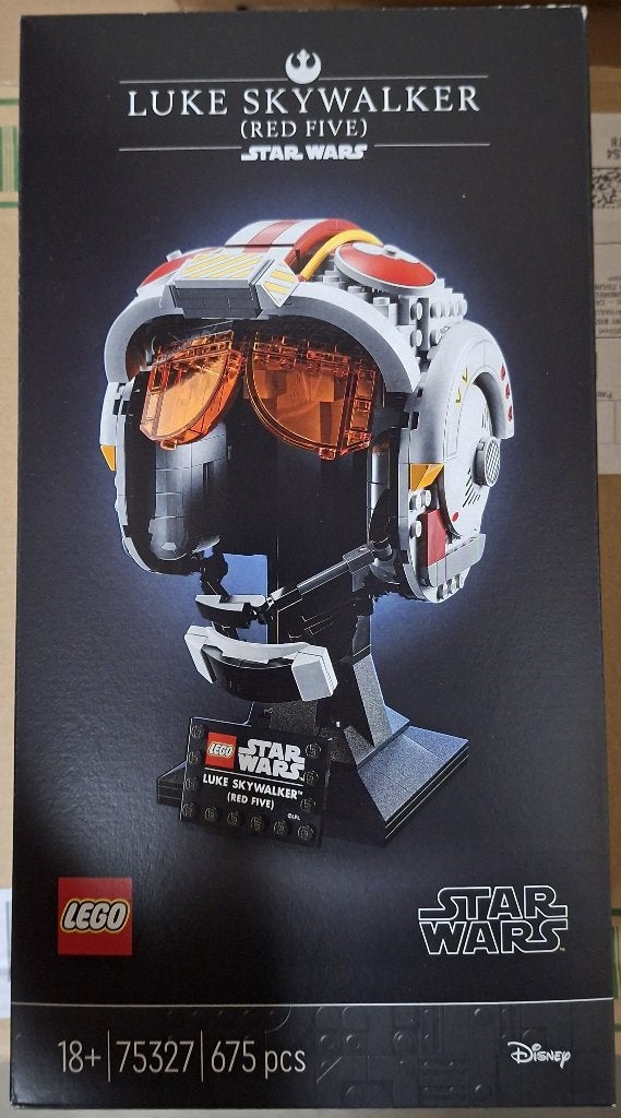 LEGO 75327 Star Wars Luke Skywalker (Red Five) Helmet, Lego, Nieuw, Ophalen of Verzenden, Complete set
