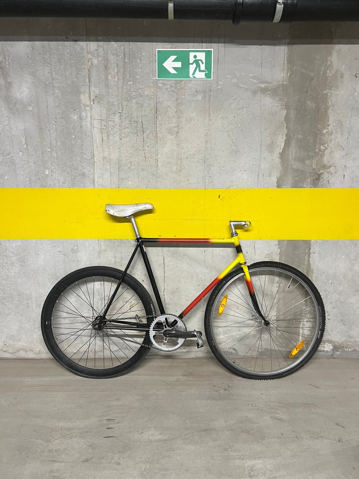 Kit cadre piste gitane, Vélos & Vélomoteurs, Enlèvement, Utilisé, Acier