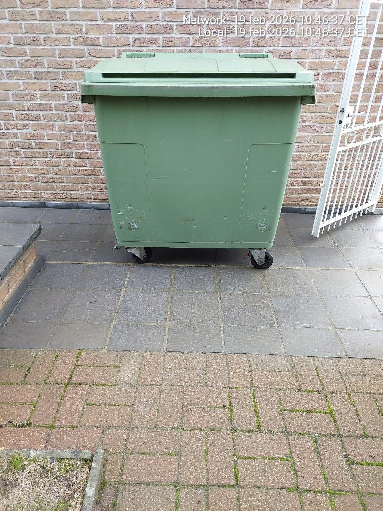 afval container, Doe-het-zelf en Bouw, Containers, Ophalen