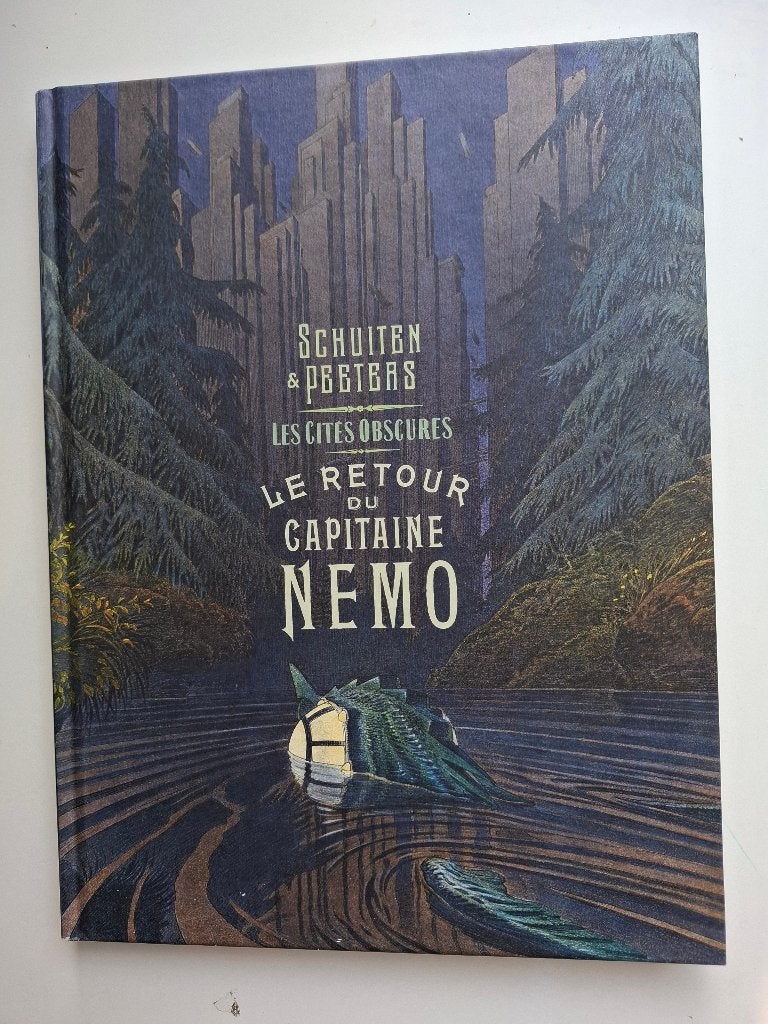 LE RETOUR DU CAPITAINE NEMO+ DEDICACE PEETERS SIGNA SCHUITEN, Une BD, Enlèvement ou Envoi, Comme neuf