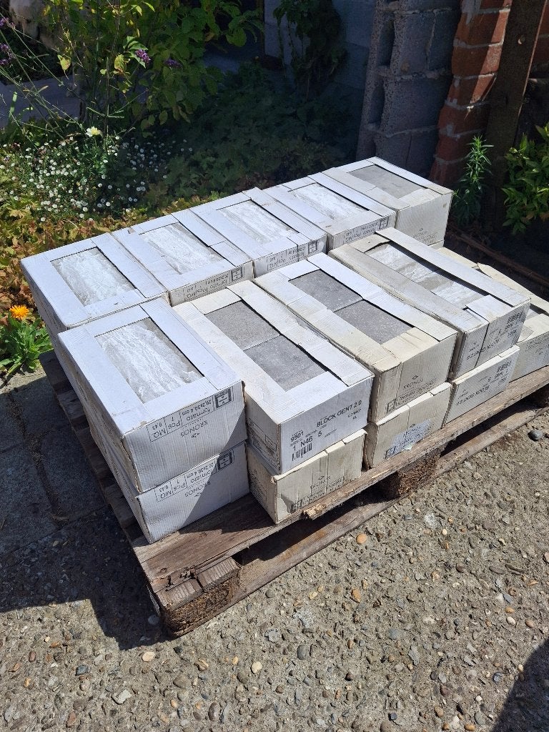 Terrastegels, Ophalen, Keramiek, Nieuw, 5 tot 10 m²