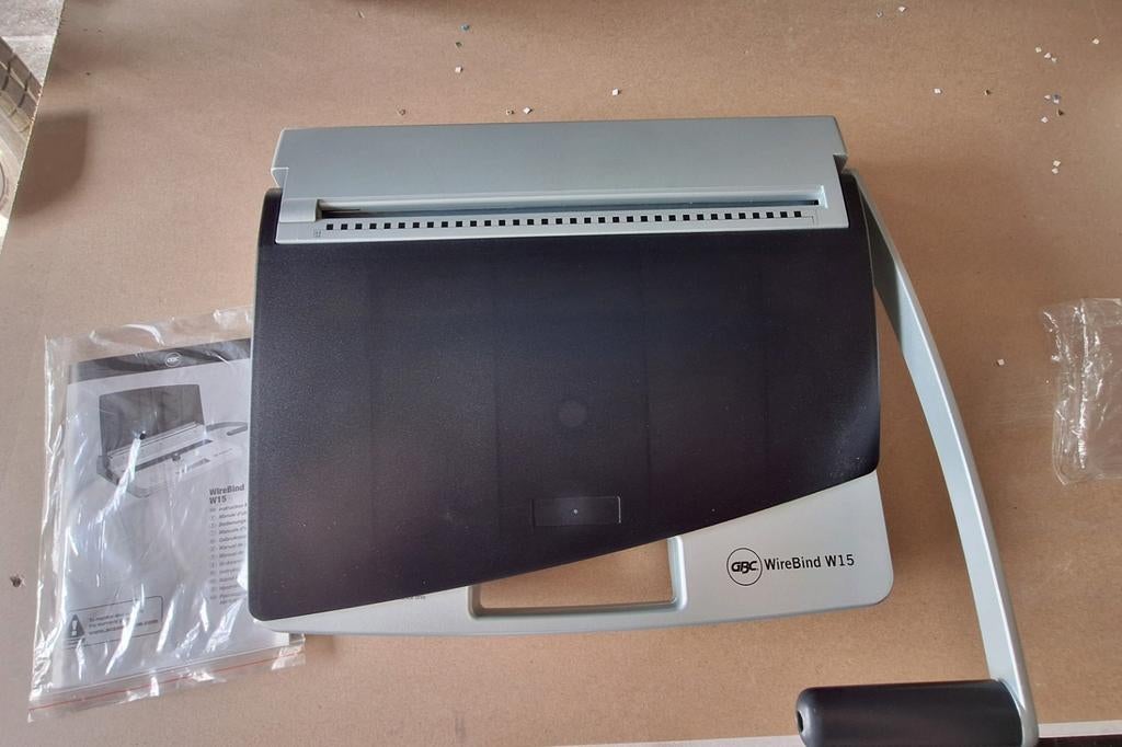 GBC Wirebind W15 pons-draadbindmachine (in nieuwstaat), Ophalen of Verzenden, Zo goed als nieuw