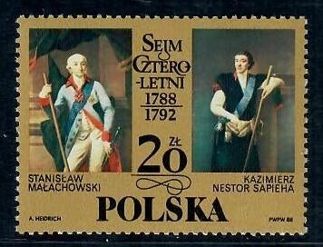 Polen yvertnrs: 2973 postfris, Ophalen of Verzenden, Polen, Postfris