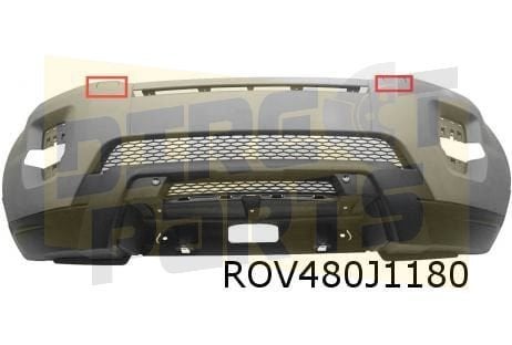 Land Rover Evoque (9/11-3/19) voorbumper (bij PDC) (bij kopl, Land Rover, -, -, Nieuw