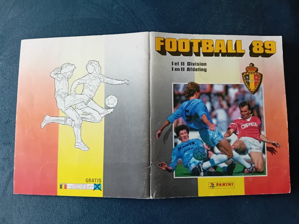 panini stickerboek Football 89, Ophalen of Verzenden, Zo goed als nieuw, Plaatje