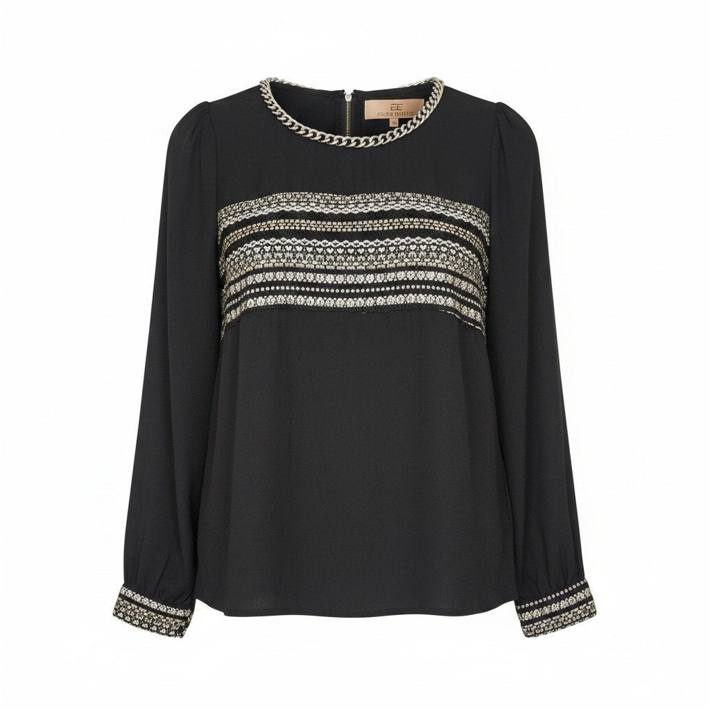 Goldie Estelle blouse Maat S, Goldie Estelle, Zwart, Ophalen of Verzenden, Maat 36 (S)