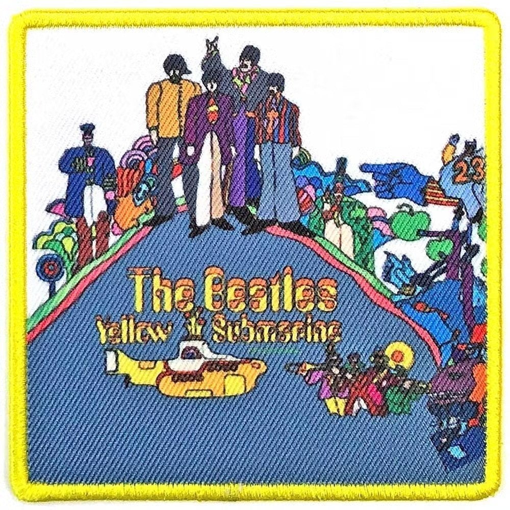 The Beatles - Yellow Submarine - patch officiële merchandise, Ophalen of Verzenden, Nieuw