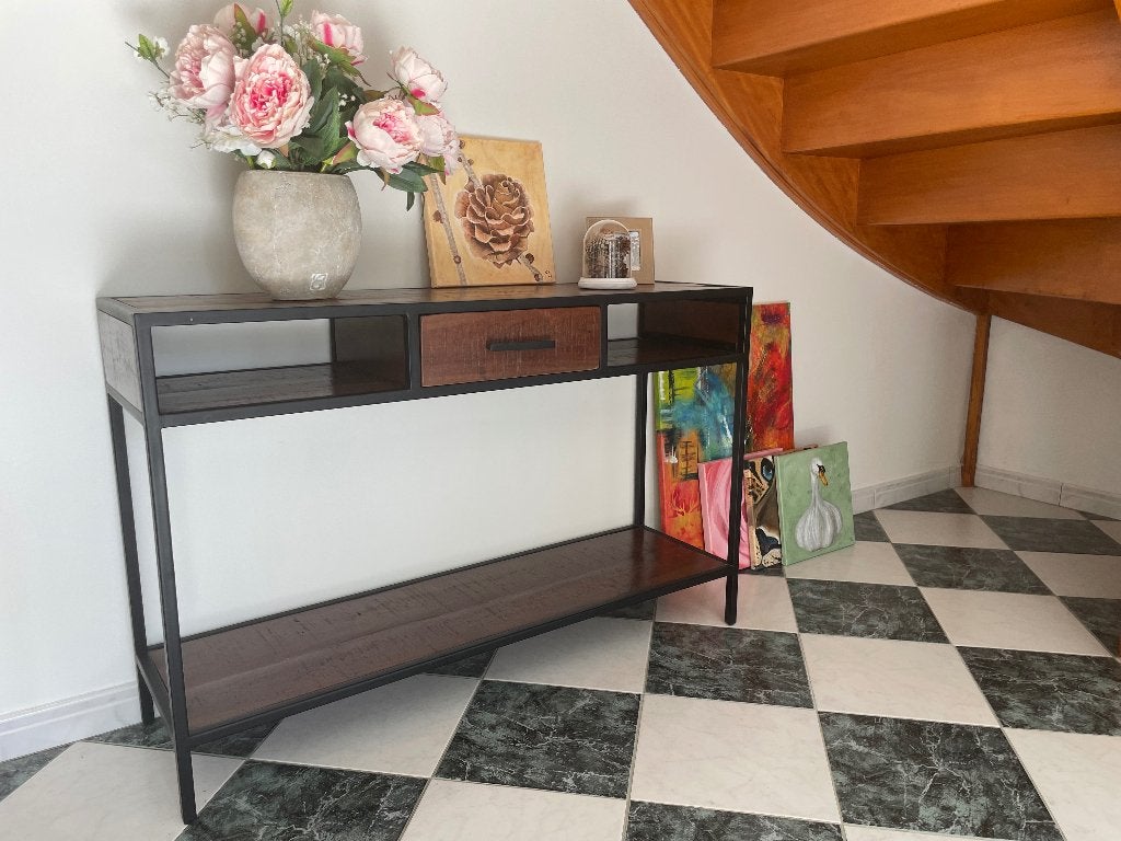 Wandconsole met muurrekje, Ophalen, Zo goed als nieuw, Minder dan 150 cm, Minder dan 100 cm
