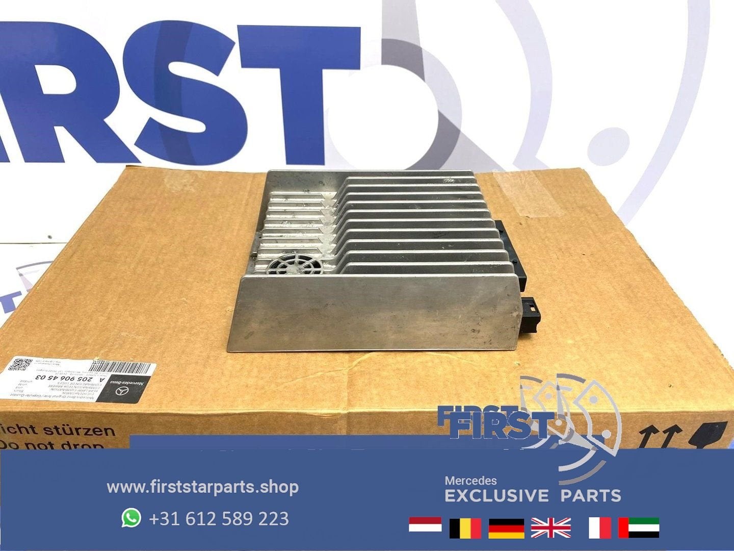 A2048706690 HARMAN BECKER VERSTERKER Mercedes Benz C KLASSE, Ophalen of Verzenden, -, -, -
