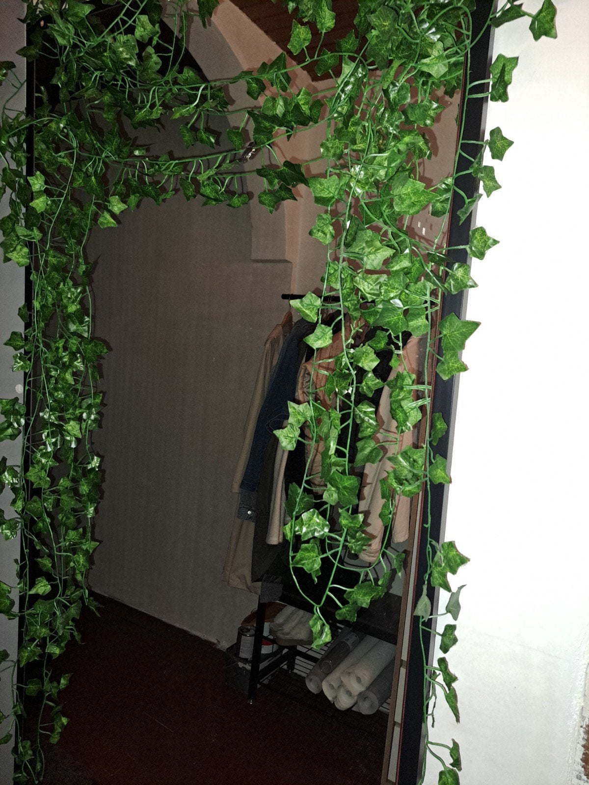 Spiegel op houten plaat, Huis en Inrichting, Woonaccessoires | Spiegels, Ophalen