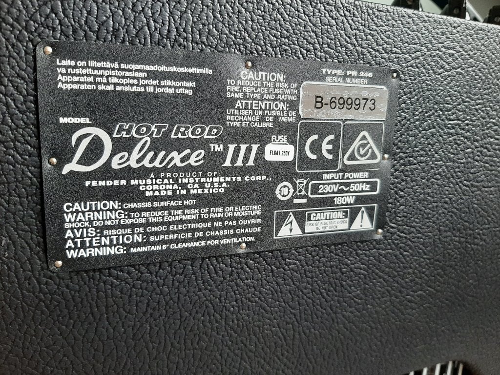 Fender Hot Rod Deluxe III, Ophalen, Zo goed als nieuw